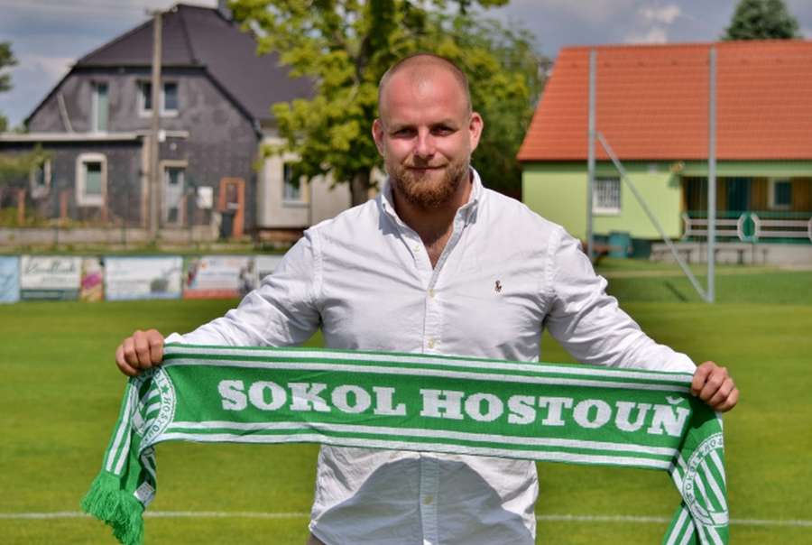 Nový trenér Sokola Hostouň Václav Kubíček.