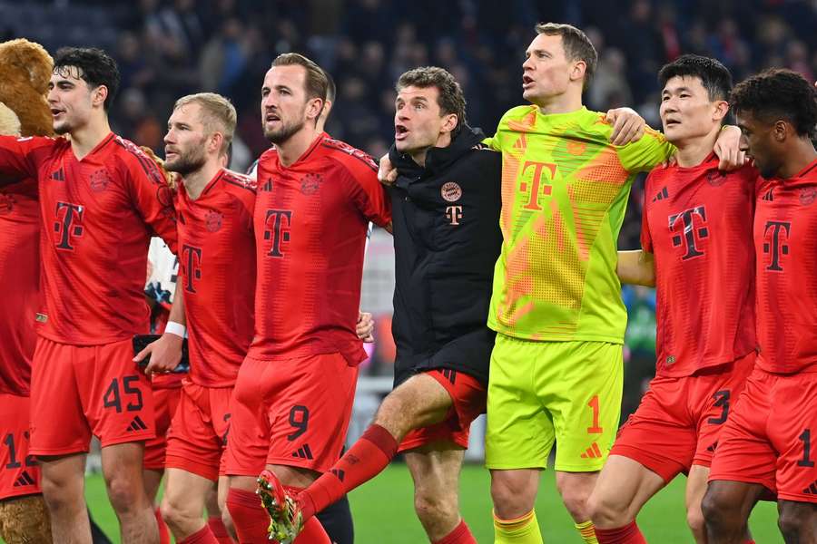 O Bayern está habituado a festejos