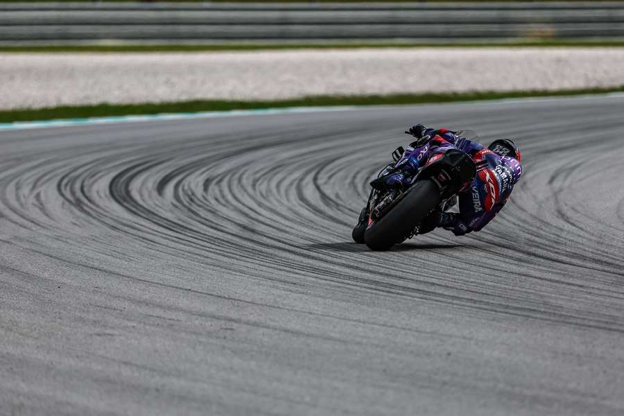 Miguel Oliveira em ação no Grande Prémio da Malásia
