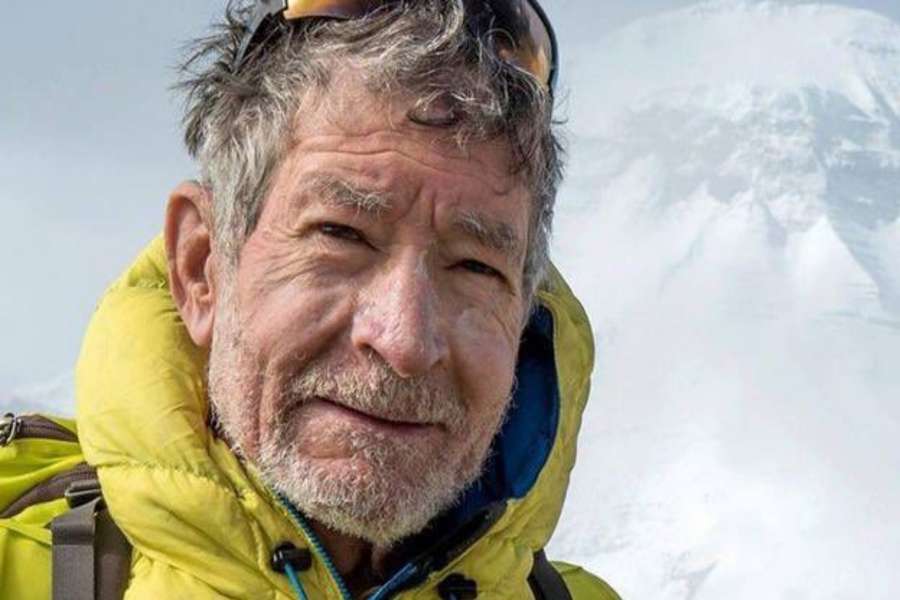 Carlos Soria, aos 84 anos, continua a fazer parte da elite do alpinismo mundial.