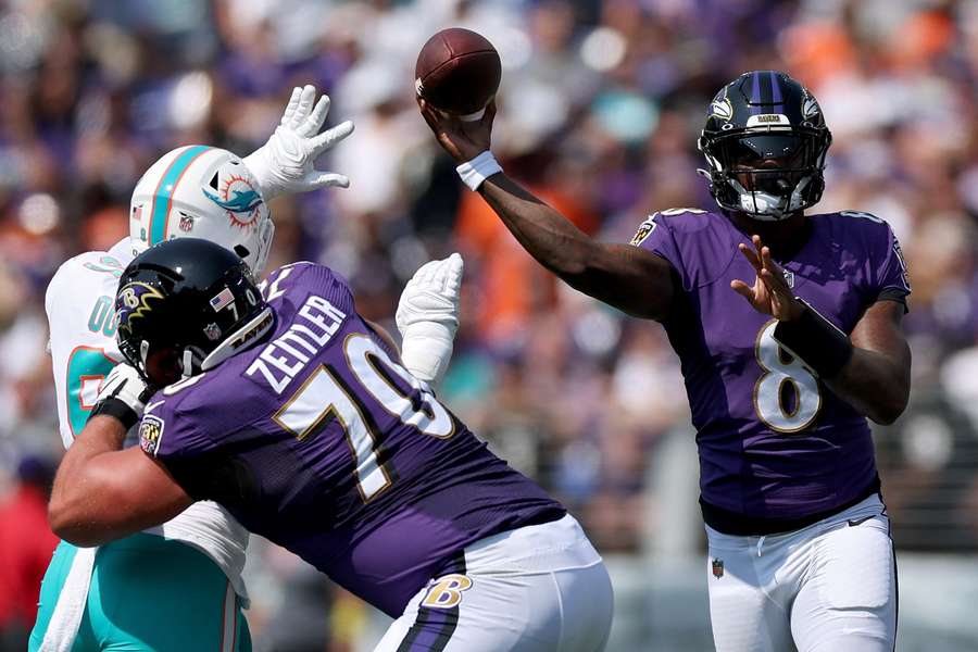 Vorig seizoen speelden de Dolphins en Ravens ook tegen elkaar, toen won Miami