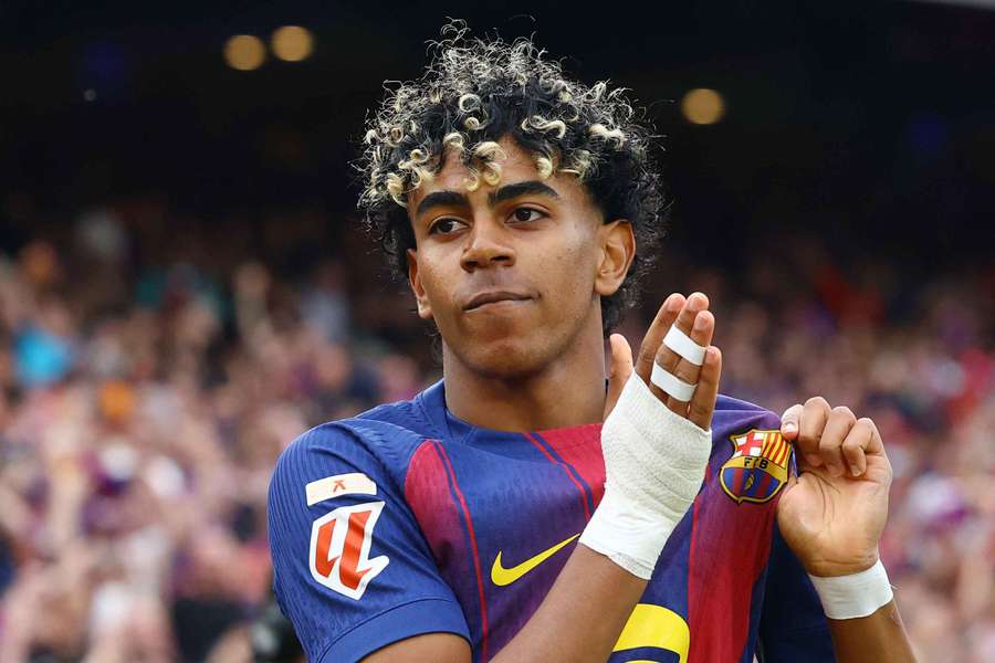 Lamine Yamal freut sich auf das Champions-League-Rückspiel.