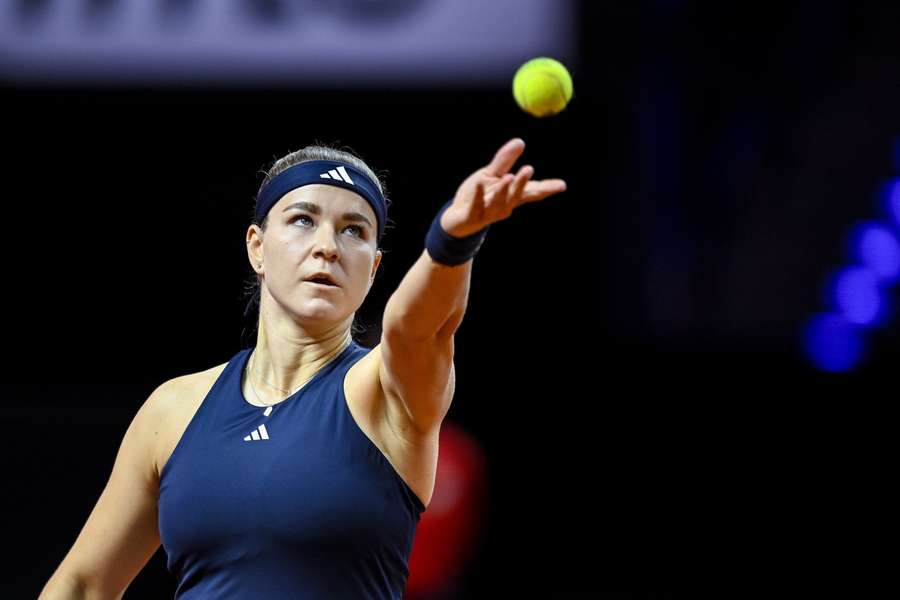 Karolína Muchová slaví první vítězství ve Stuttgartu. Karolína Muchová slaví první vítězství ve Stuttgartu.