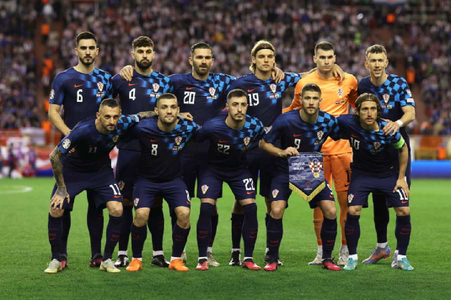 The Croatia team are targeting Nations League glory