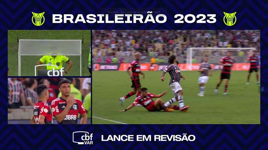 VAR anula dois, e Fluminense e Flamengo empatam pelo Brasileirão