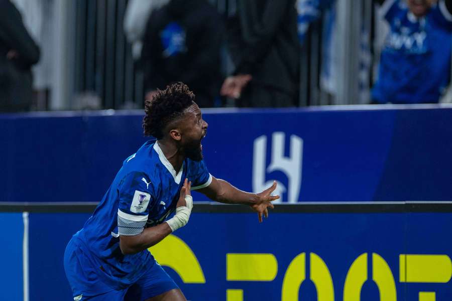 A festa de Al Yami pelo Al Hilal
