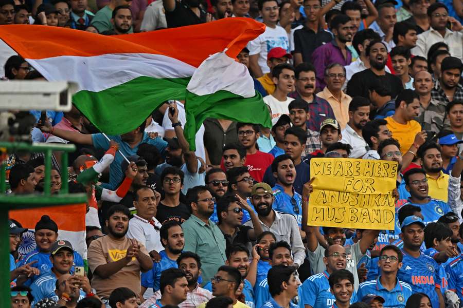 Campeonato mundial de críquete liga índia vs austrália bandeira de