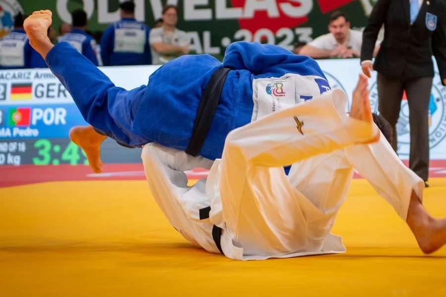 Judoca Emerson Silva medalha de bronze no Open Europeu de Málaga