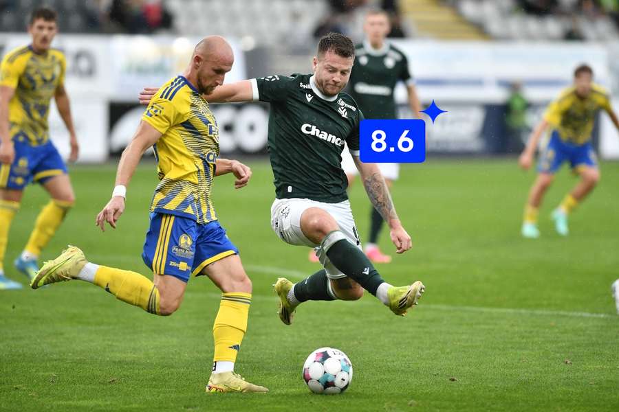 Martin Cedidla (vpravo) obdržel nejvyšší hodnocení v Livesport Ratingu. Martin Cedidla (vpravo) obdržel nejvyšší hodnocení v Livesport Ratingu.