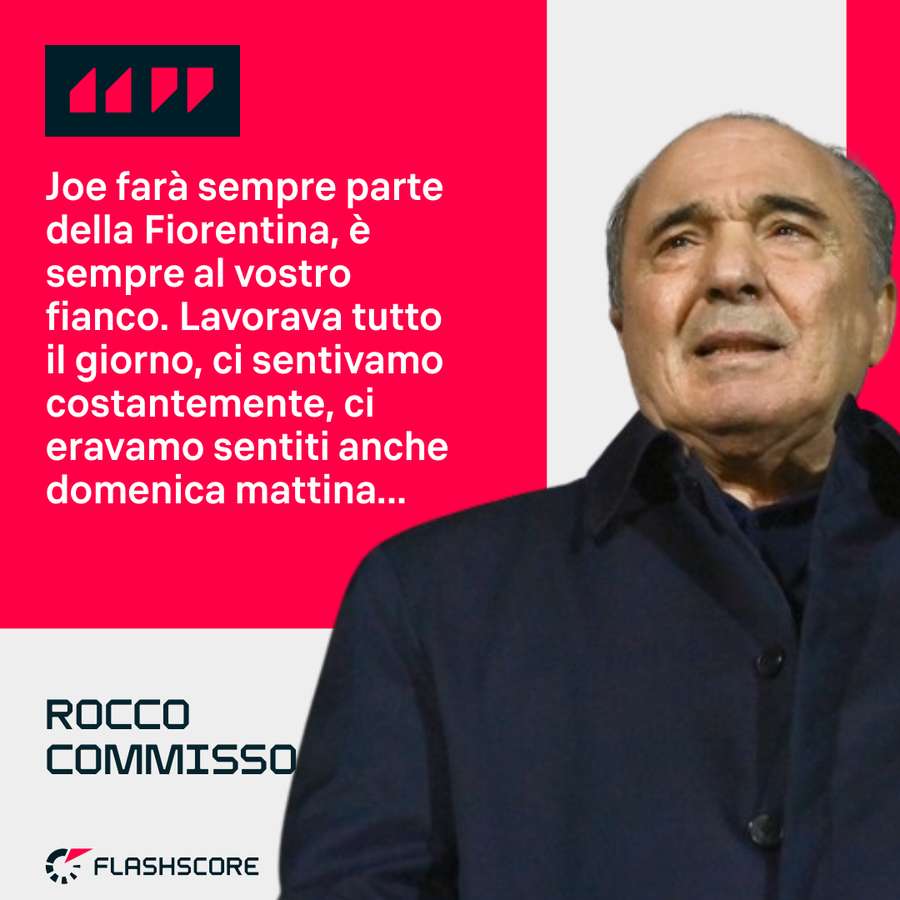 Il dolore del presidente