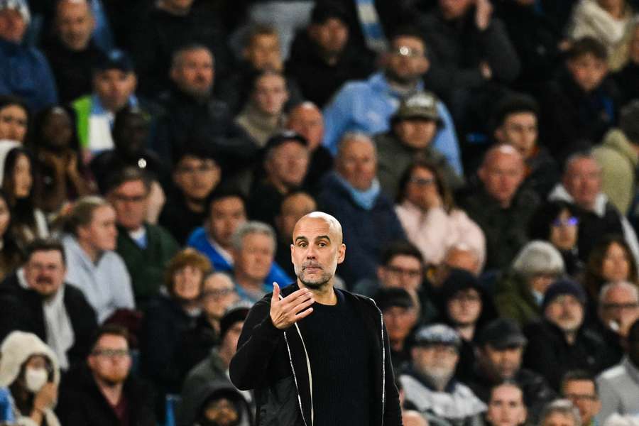 Pep Guardiola cette semaine.