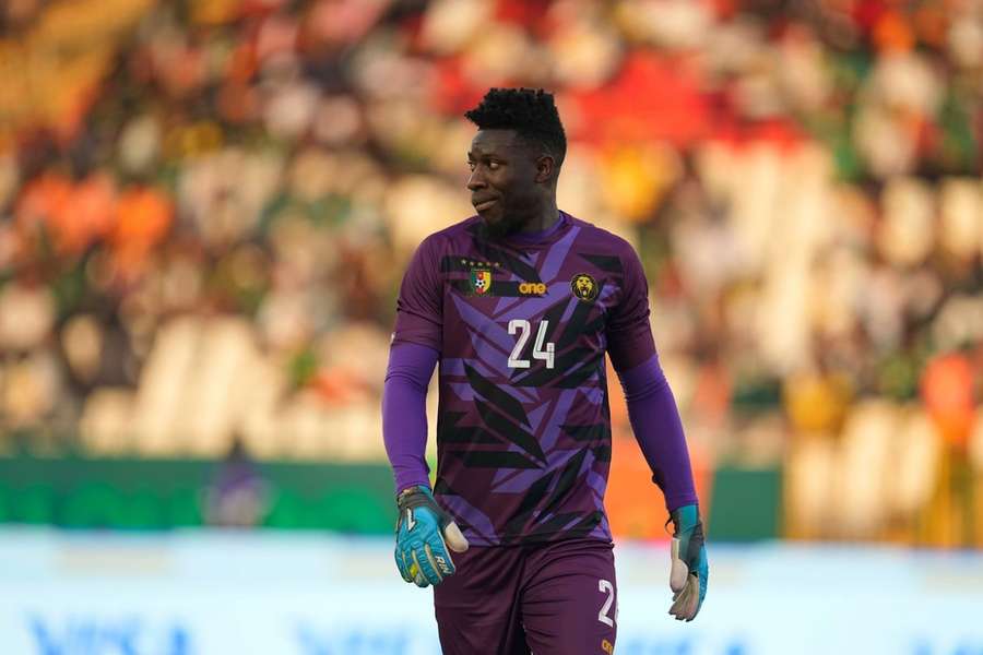 Onana está atualmente na África do Sul com Camarões