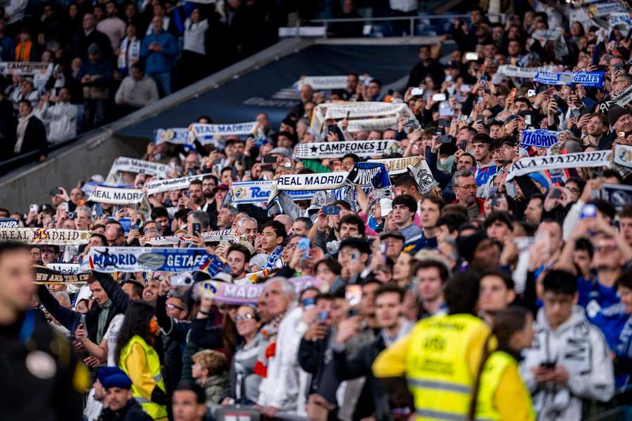 Fans von Real Madrid.