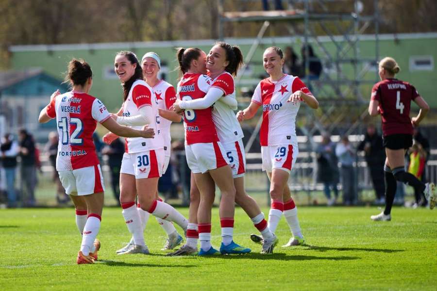 Slávistky mohly slavit vítězství.