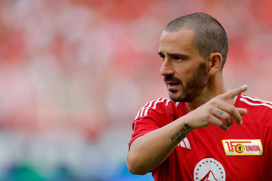 Leonardo Bonucci avec le maillot de l'Union