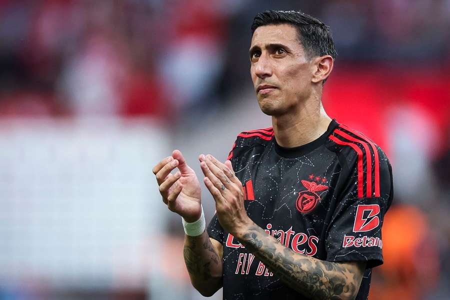 Di María no fim de linha no Benfica