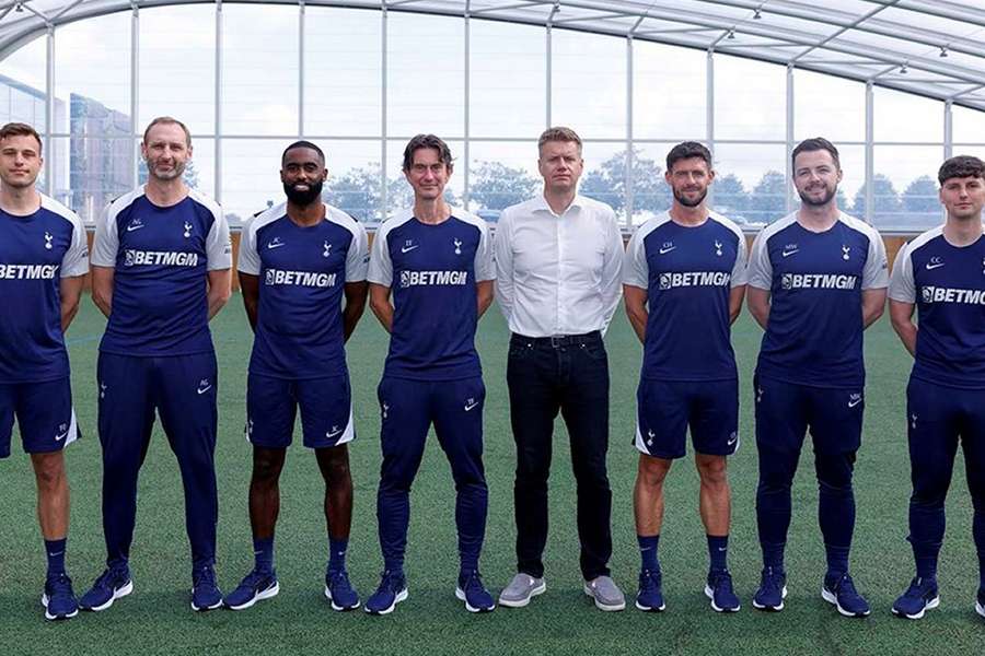 Tottenham name Frank's full backroom coaching team