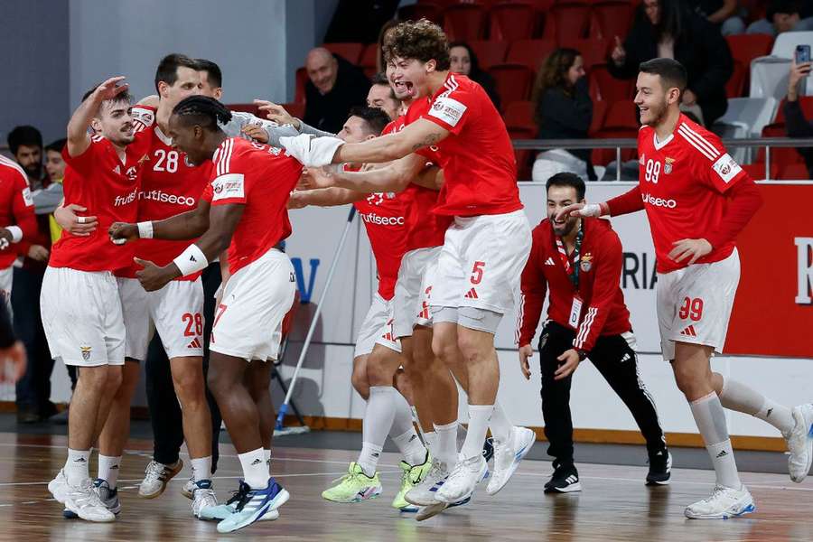 A festa do Benfica
