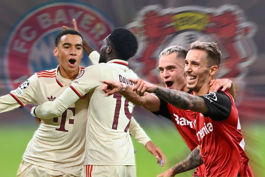 O jogo de topo entre o FC Bayern e o Bayer Leverkusen terá lugar no sábado