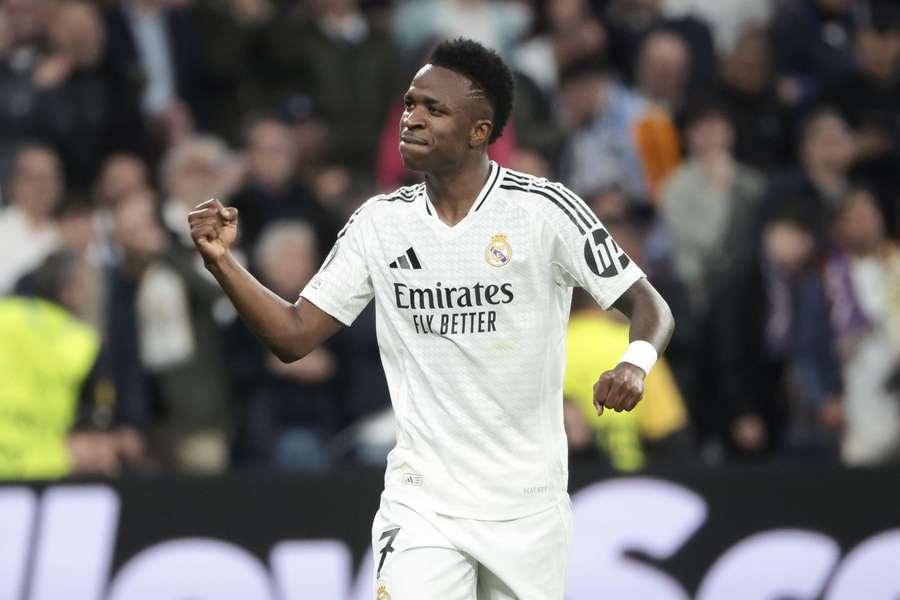Vinicius es el máximo goleador del Real Madrid en la presente Champions League con siete goles.