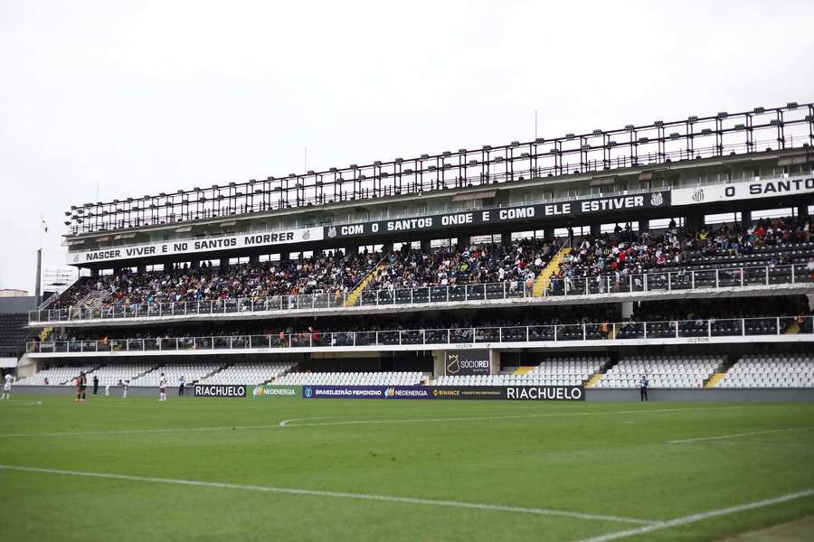 Santos terá público na Vila Belmiro contra o Vasco da Gama