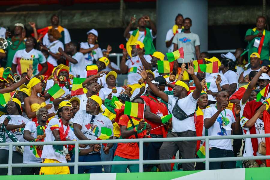 Die Fans von Guinea dürfen sich über die Olympia-Teilnahme freuen.