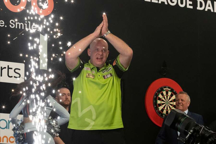 Michael van Gerwen won de Premier League vorig jaar