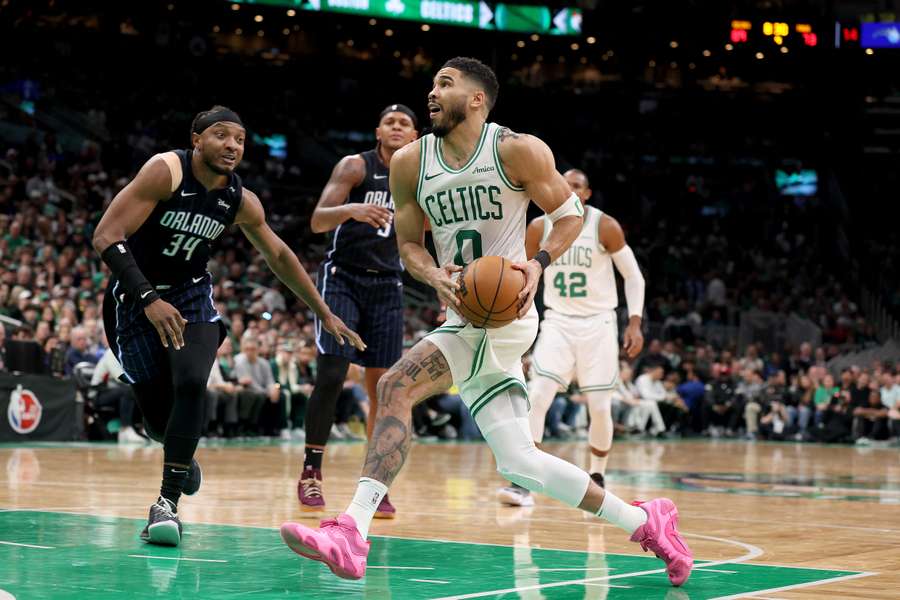 Jayson Tatum cette nuit.