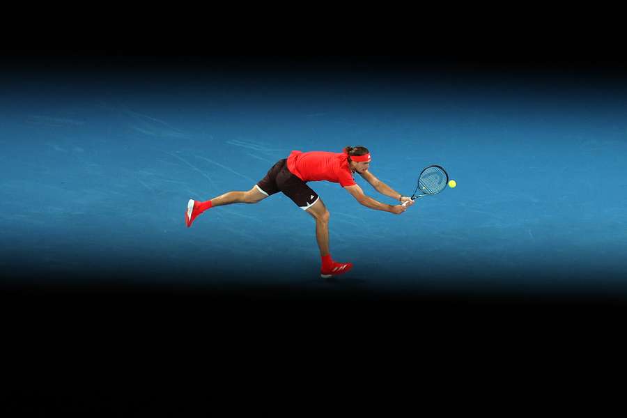 Alexander Zverev bei den Australian Open 2025 Alexander Zverev bei den Australian Open 2025