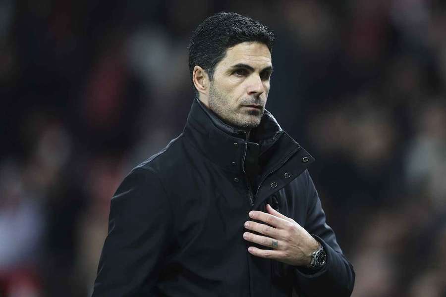 Mikel Arteta, treinador do Arsenal