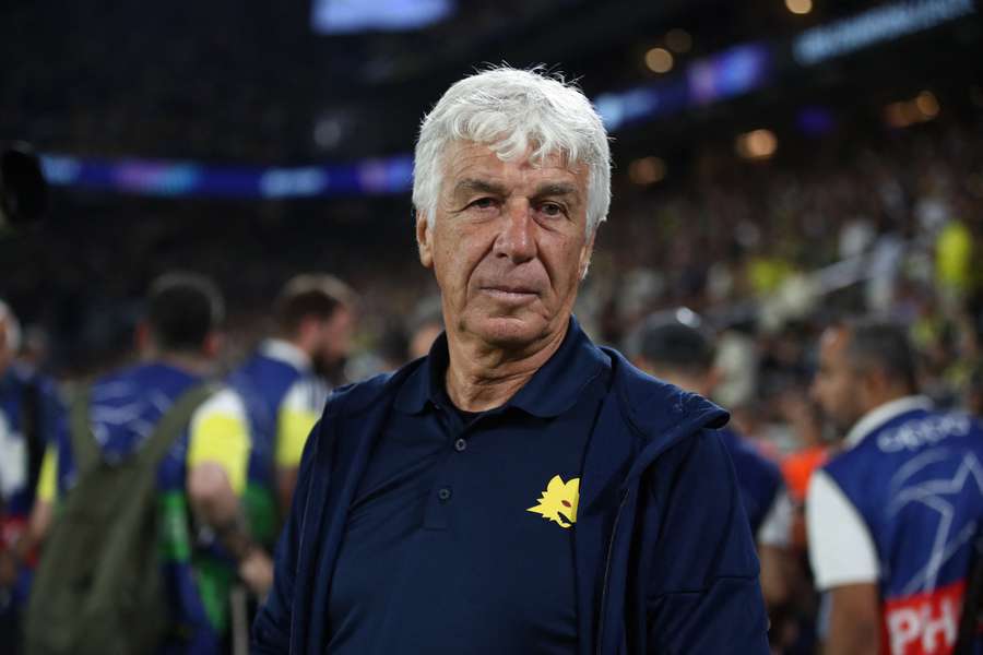 Gian Piero Gasperini é o treinador da Roma