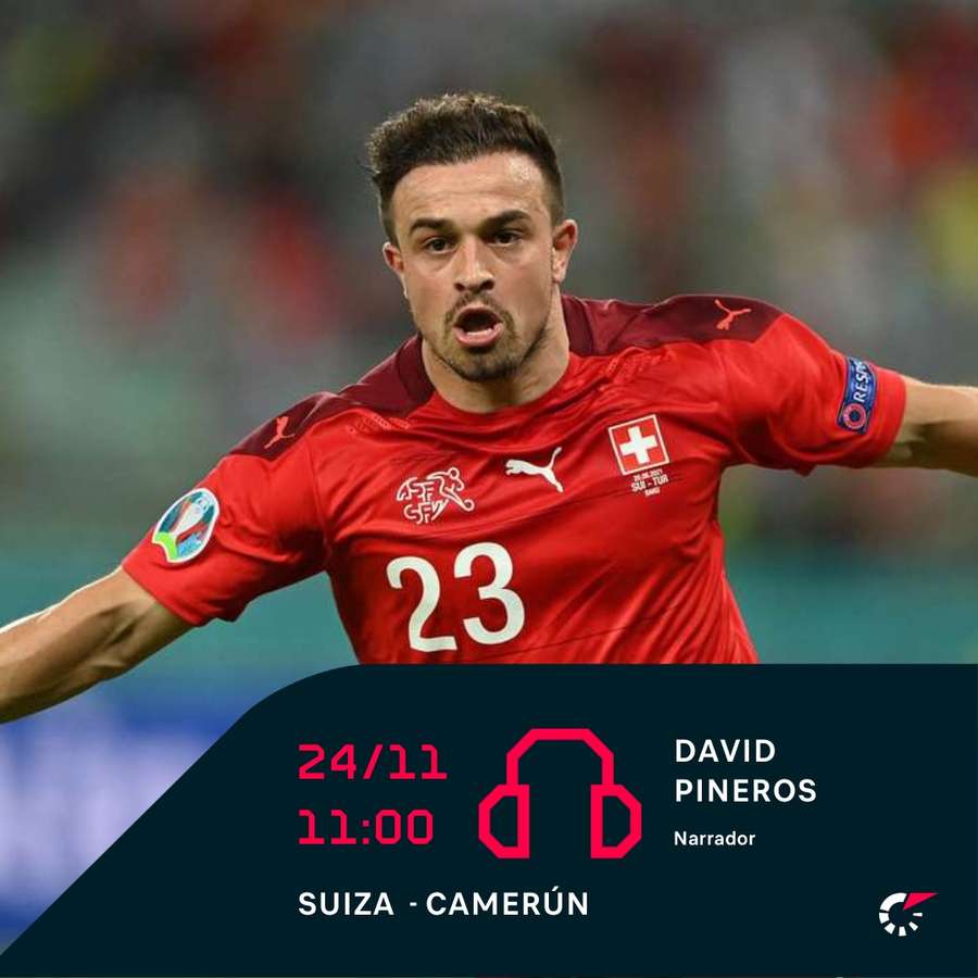 Suiza - Camerún
