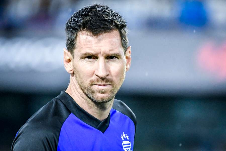 Lionel Messi la amicalul cu Mauritania