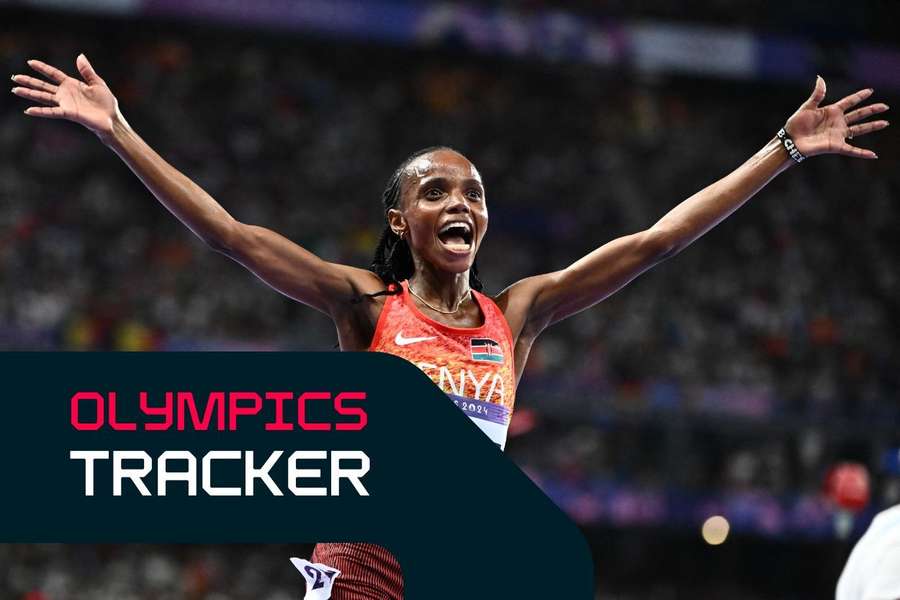 Chebet has claimed her second gold of the Games