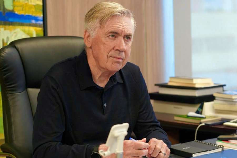 Ancelotti começou o ciclo para a Copa de 2030