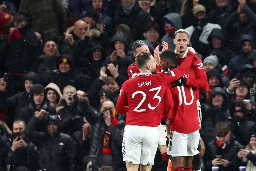 Manchester United s-a impus cu 4-1 în prima manșă din optimile UEL în fața lui Real Betis