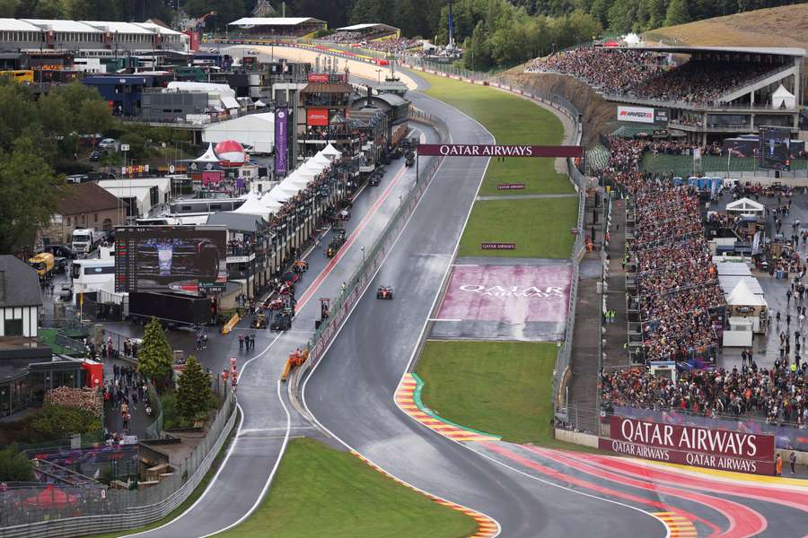 Carlos Sainz, en Spa Francorchamps