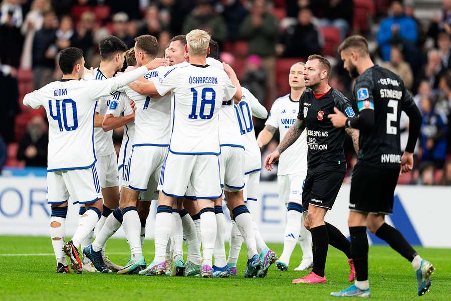 FC København fejrer 2-0 målet.