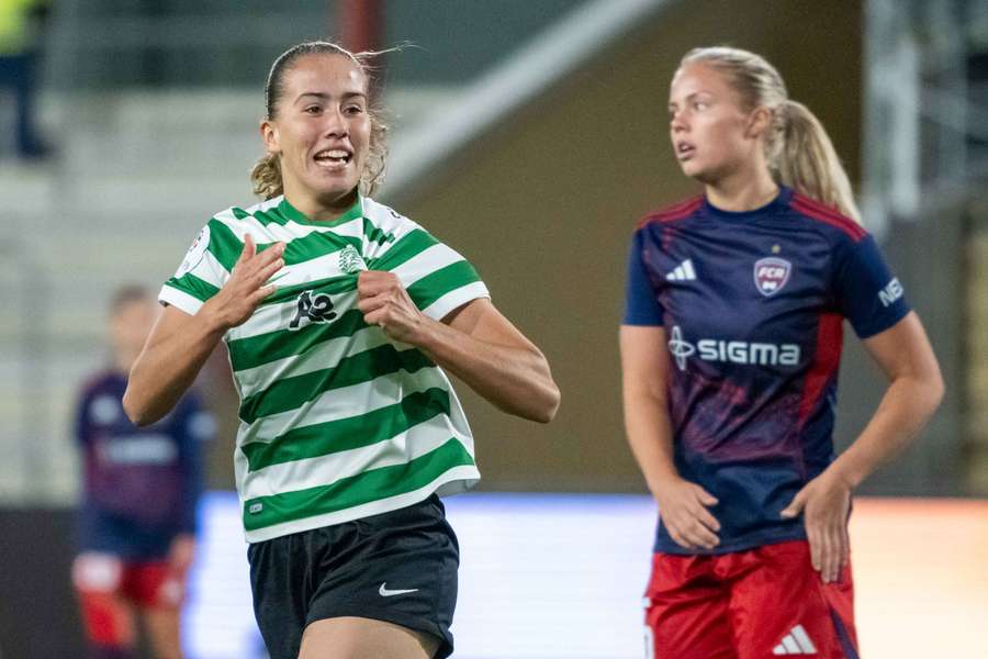 Carolina Santiago, avançada do Sporting, é uma das novidades Carolina Santiago, avançada do Sporting, é uma das novidades
