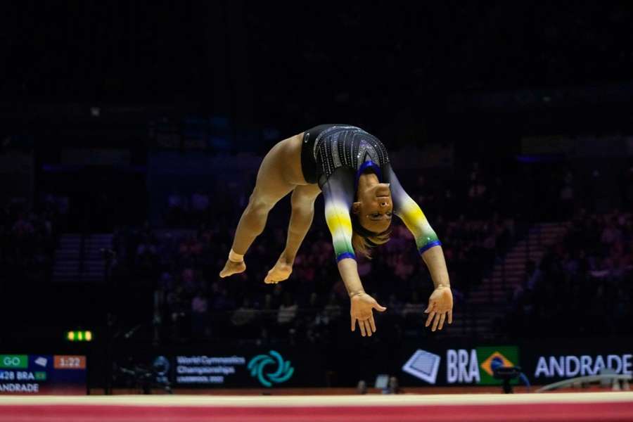 Rebeca Andrade fecha presença no Mundial com bronze no solo