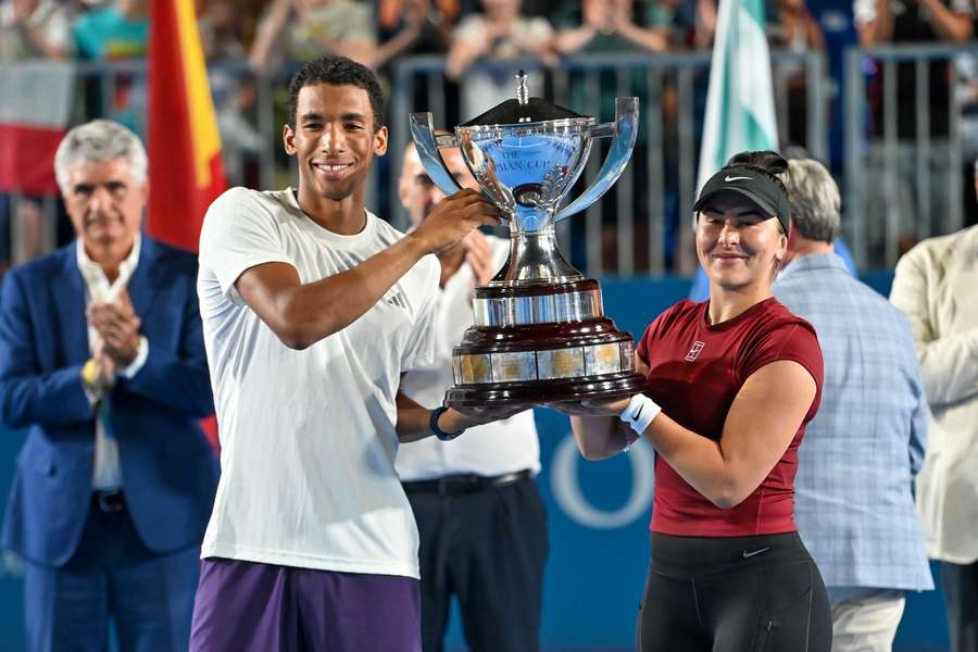 Auger-Aliassime și Bianca Andreescu la Cupa Hopman