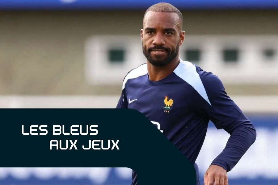 C'est parti pour Alexandre Lacazette et les Bleus du foot.