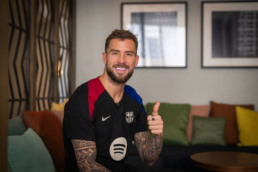 Iñigo Martínez, optimista ante la final de la Supercopa frente al Real Madrid