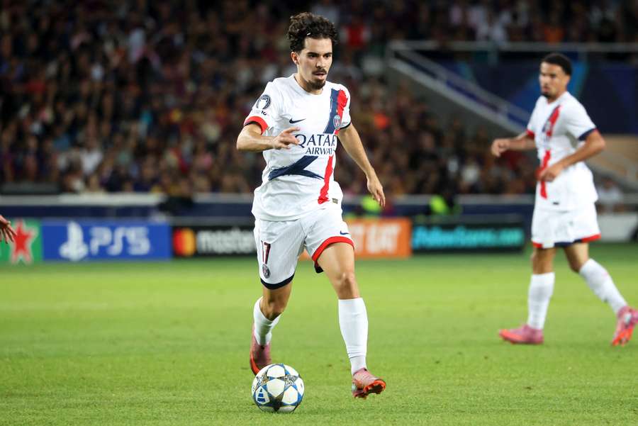 Vitinha et le PSG se rendent à Lille dimanche soir.
