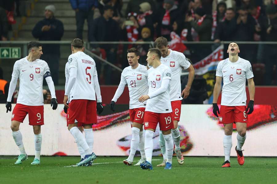 A seleção polaca com questões físicas