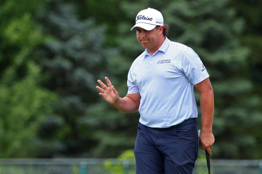 Potgieter enjoyed a fruitful front nine on Saturday