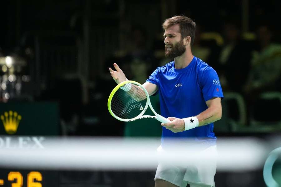 Moutetovi parádička nevyšla a prohrál svůj zápas Moutetovi parádička nevyšla a prohrál svůj zápas