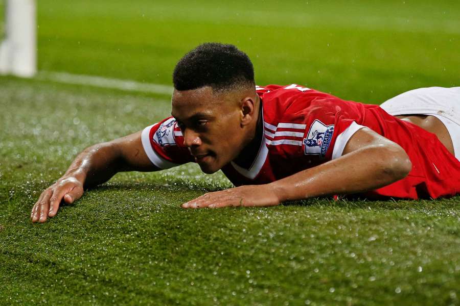 Anthony Martial tuvo sus idas y venidas en el United.