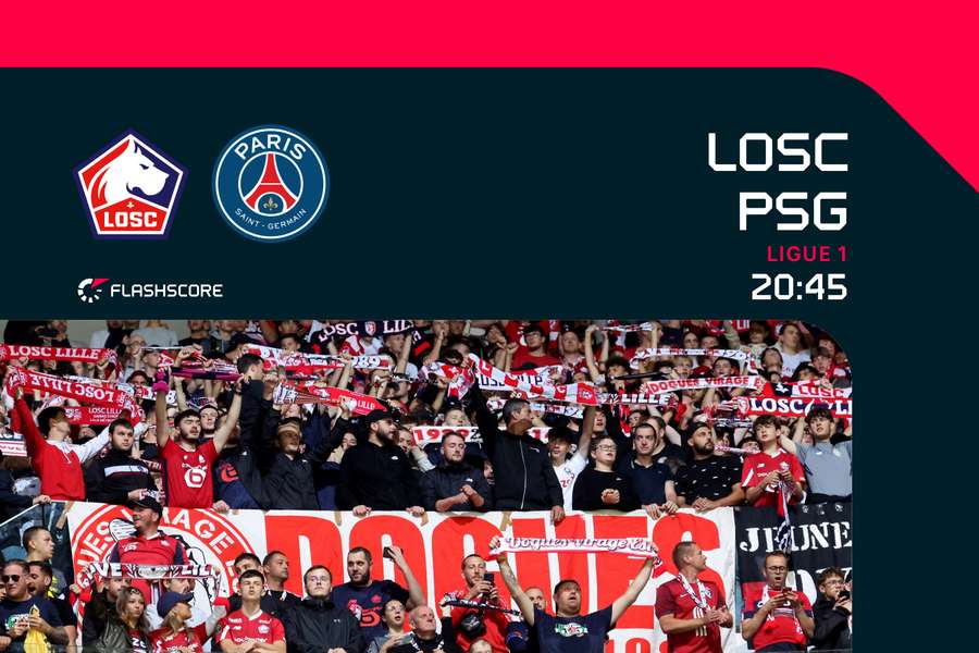 Suivez Lille - Paris Saint-Germain en direct sur Flashscore !