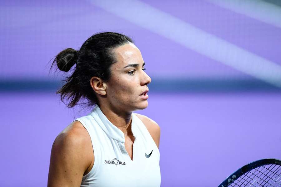 Miriam Bulgaru perdeu em três sets para a espanhola Rebeka Masarova